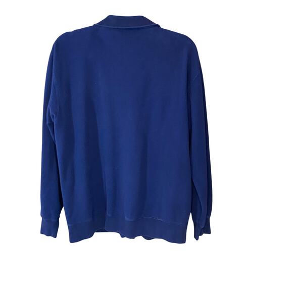 Vintage Polo Sport Ralph Lauren Zip Jacket Navy Blue USA Made Men’s Large - Picture 2 of 8